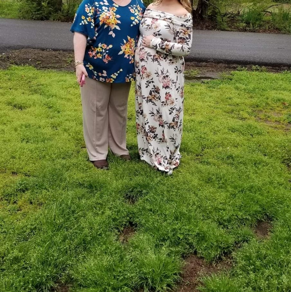 Mother Bee Maternity Maxi Dress